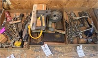 (3) Flats Including Putty Knives, Chisels,