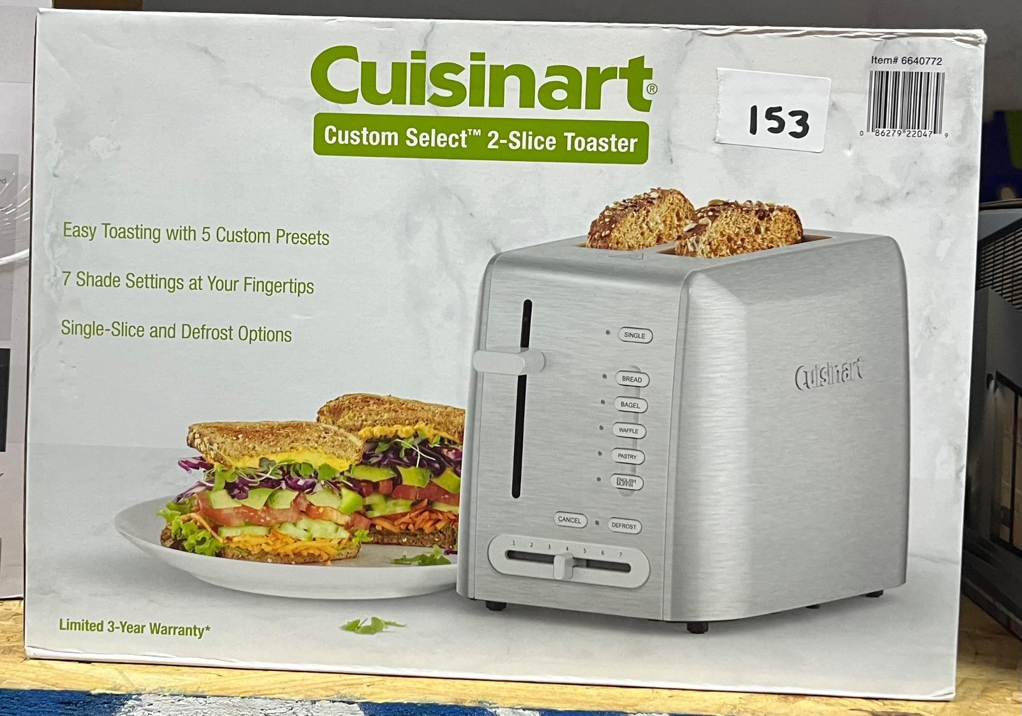 Cuisinart Custom Select 2-Slice Toaster