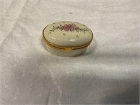 Small Vintage Lenox oval trinket box