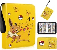 Pokemon Pikachu Eevee Binder Card