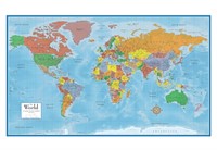 World wall map