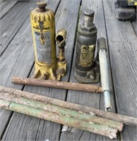 2 Hydraulic Bottle Jacks