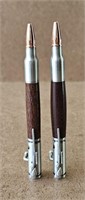 His & Hers Bolt Action Wood Pens