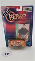 Winners Circle Tony Stewart #20 Car & Card