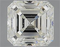 Gia Certified Asscher Cut 2.11ct Si1 Diamond