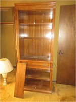 wooden display cabinet