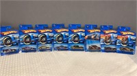 8 miscellaneous hot wheels from 2005 new on