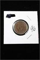 Buffalo Nickel and Indian Head Penny on Back