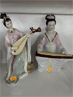 MCM porcelain musicians approx 9 1/2in T