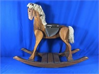 ROCKING HORSE #1 - CHILDS SOLID WOOD