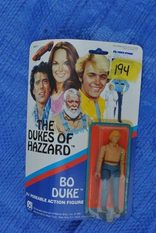 1981 Dukes of Hazzard 3 3/4" Bo Duke doll