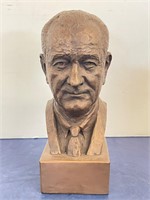 1966 Lyndon Johnson Jimilu Mason Bronze Bust