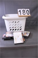 23 DVD's And Basket Includes Happy Ending