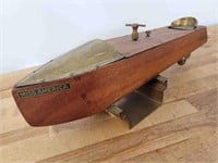 1920's Mengel Playthings Speed Boat Toy
