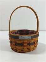 1997 Longaberger Inaugural Basket with Liner And
