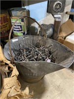 screws in coal bucket