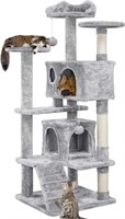 Yaheetech 54in Multi-Level Cat Tree with