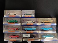 11 Dinky diecasts in packaging, circa 1991