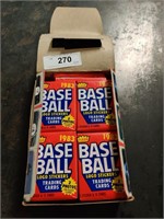 36 Sealed packs 1983 Fleer MLB trading cards