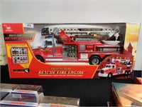 Like New electronic toy Fire Engine, apx 2ft long