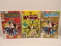 The New Warriors Lot of 3 - #1, 1st and 2nd print