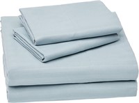 Deluxe Striped Microfiber Bed Sheet Set - King