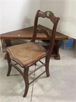 Chair With Cane Seat