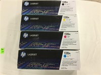 HP LaserJet 128 a black  and color print