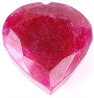 550.00CT GENUINE NATURAL EARTH-MINED RUBY W/ CERT