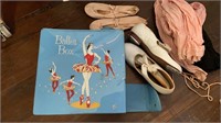 Vintage 1960s ballet she box travel case with