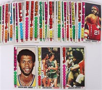 1976 TOPPS BASKETBALL SERIES COLLECTION - 46 CARDS