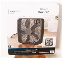 New Mainstays Box Fan