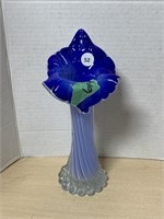 Blue Jack-in-the-Pulpit Vase