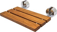 HomeAesthetics 20 Teak Wood Folding Wall Mounted S