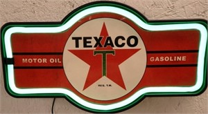 Texaco LED Neon-Style Lighted Sign