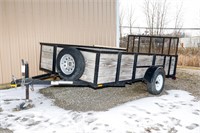 2013 12' Utility Trailer With Gorilla Lift Drop