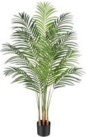 5ft Artificial Palm Tree Indoor Plant Tall Fake