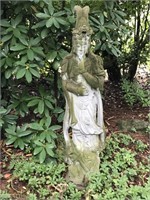 Beautiful garden statue