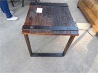 western style wooden coffee table