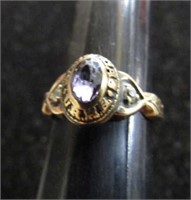 10k GOLD CLASS RING -- 3.5gms total
