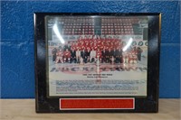 Red Wings 1997 Stanley Cup Champs Plaque