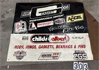 Mr Gasket Co / Childs & Albert 2 banners