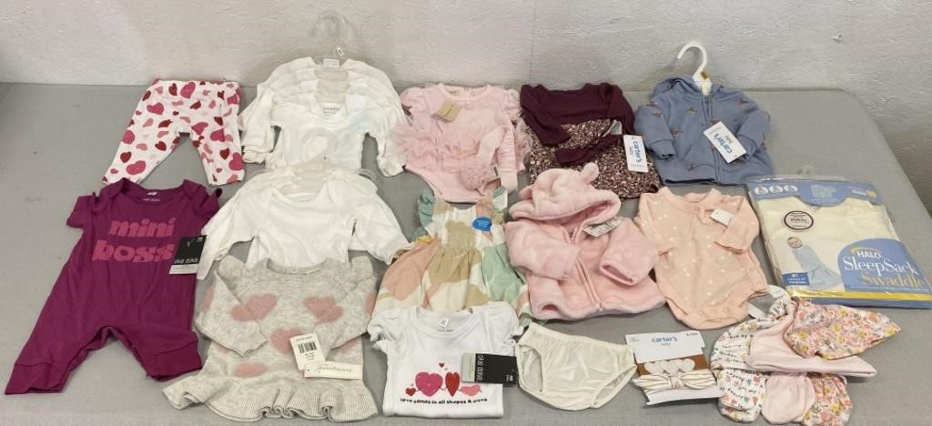 15 Newborn Clothing Items/Sets NWT