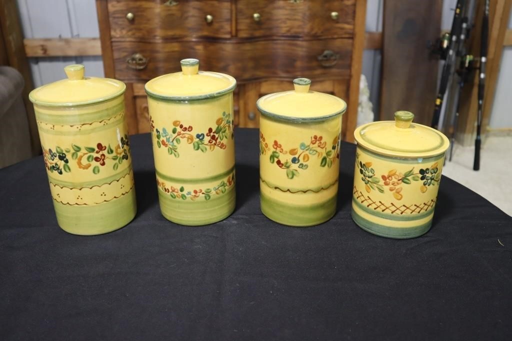 Terre Provence France canister set one has been