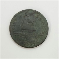 1787 NEW JERSEY - POST COLONIAL COIN