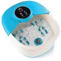 Foot Spa Massager with Heat, 14 Rollers in Foot