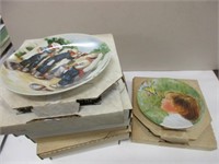 LOT OF 7 CHILDRENS SCENES COLLECTOR PLATES