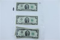 (5) Series 1976 Two Dollar Notes