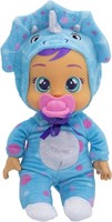 Cry Babies Tiny Cuddles TINA 9in Baby Doll BLUE
