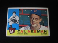 1960 TOPPS #337 CAL NEEMAN CHICAGO CUBS